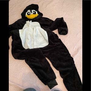 Youth penguin onsie